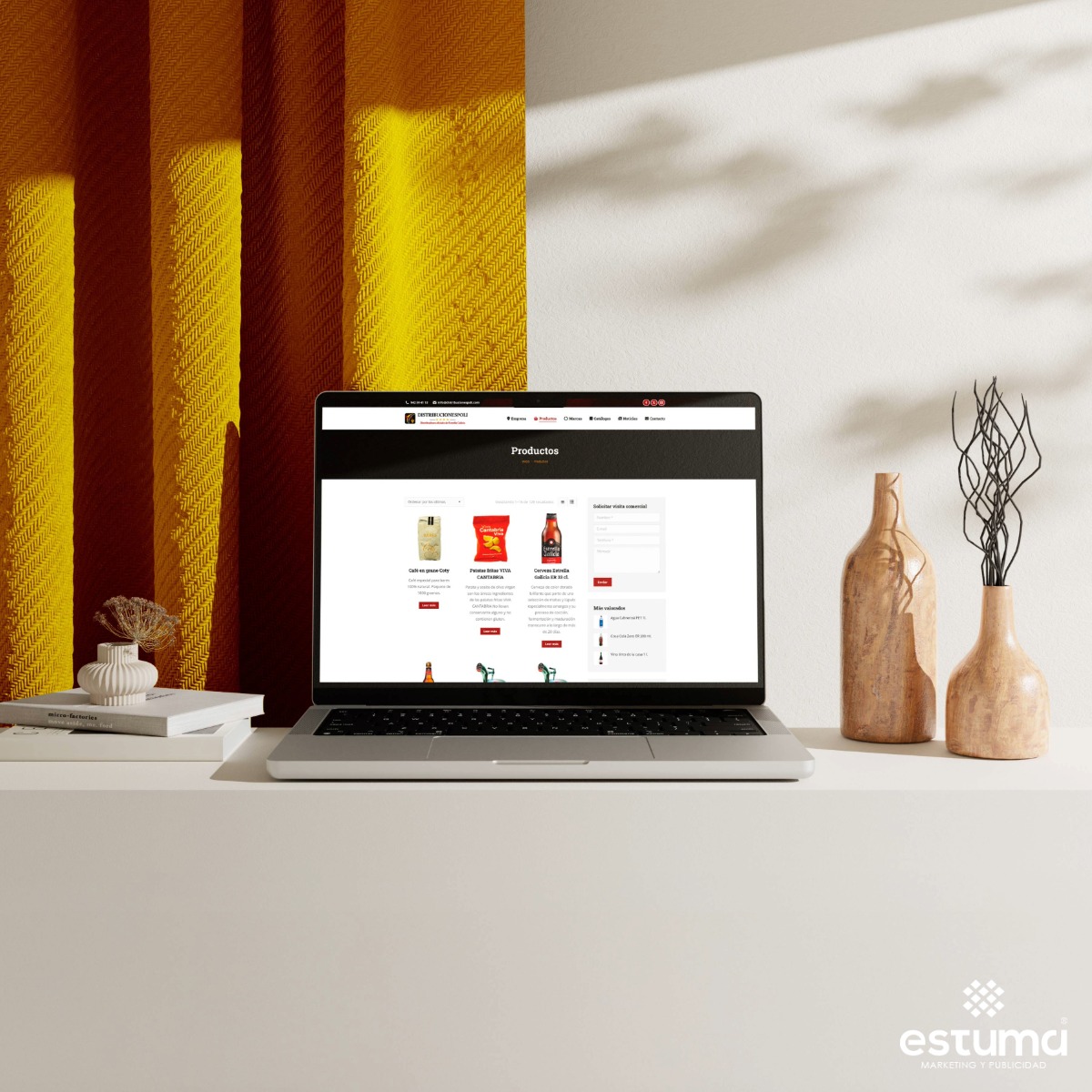 1 1 BRANDING INTERACTIVO ESTUMA Agencia de marketing y publicidad 5 Distribuciones Poli