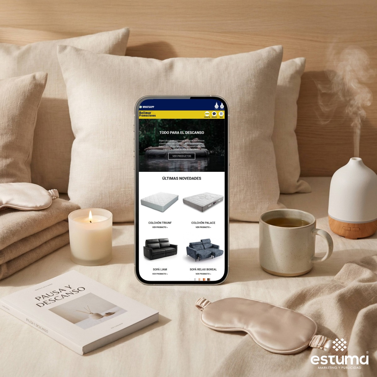 DISEÑO WEB ESTUMA marketing y publicidad 1 Portal