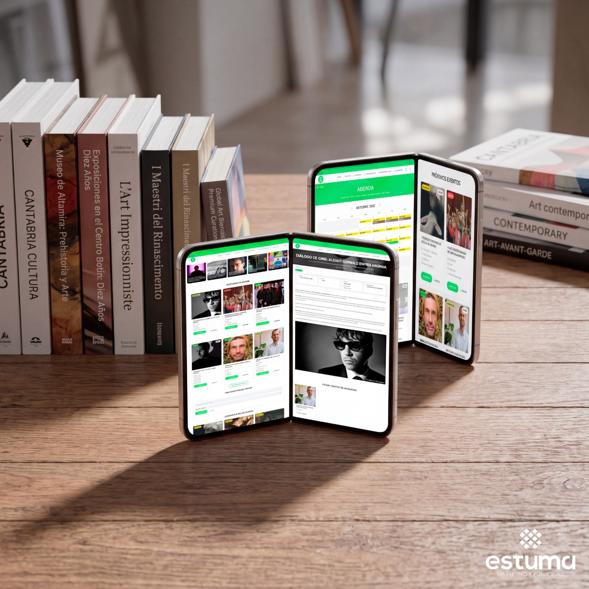 ECOSISTEMAS DIGITALES ESTUMA Branding Marketing Publicidad 4 Agenda Cultural Santander