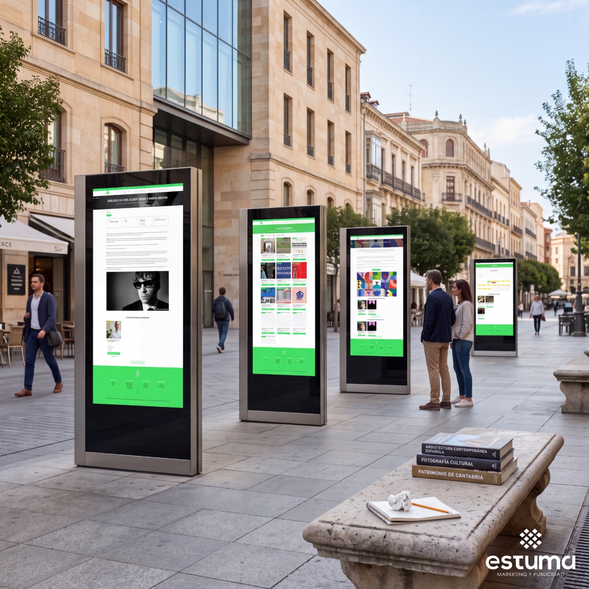 ECOSISTEMAS DIGITALES ESTUMA Branding Marketing Publicidad 7 Agenda Cultural Santander