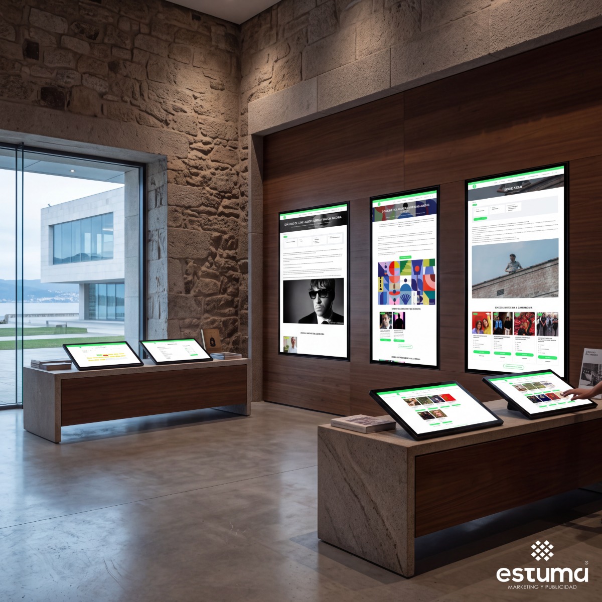 ECOSISTEMAS DIGITALES ESTUMA Branding Marketing Publicidad 8 Web