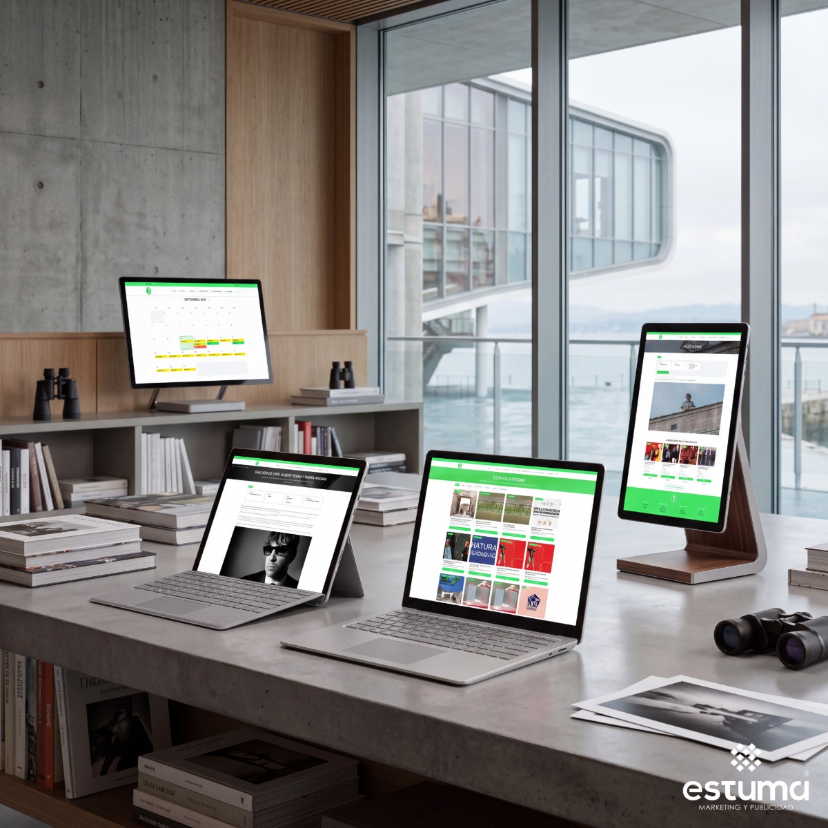 ECOSISTEMAS DIGITALES ESTUMA Branding Marketing Publicidad 8 Agenda Cultural Santander