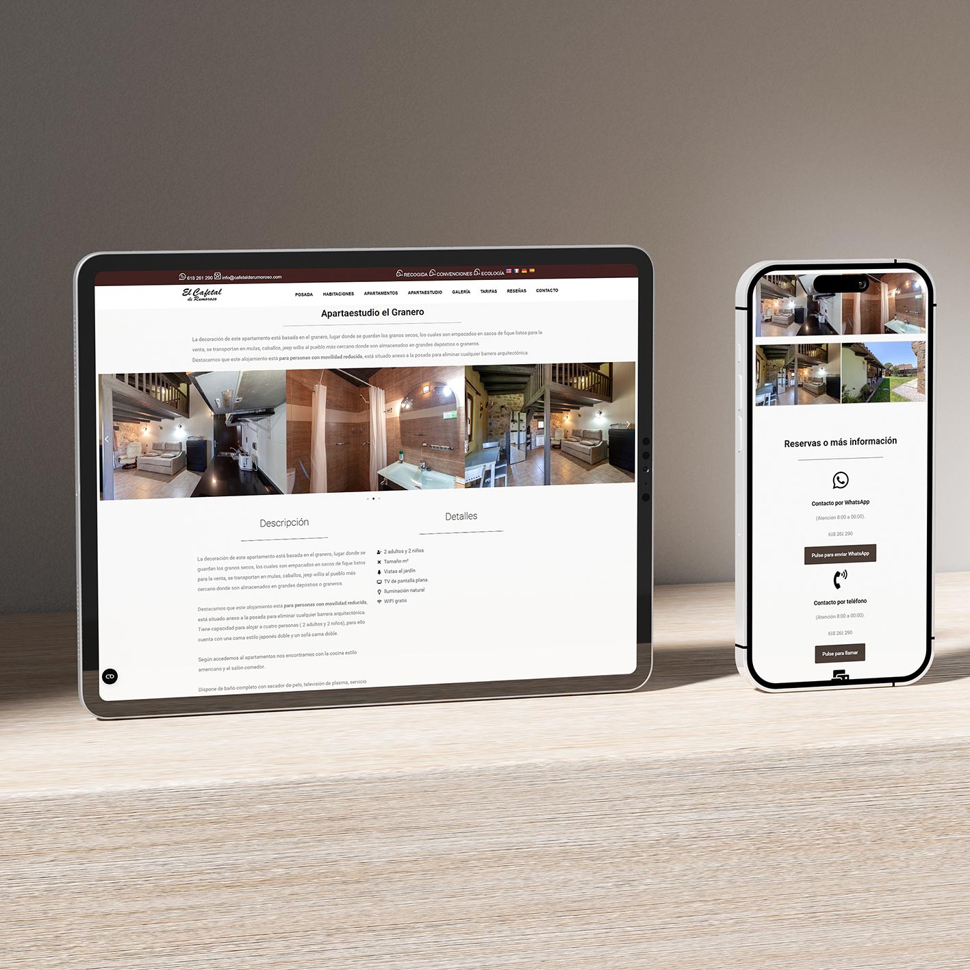 El Cafetal de Rumoroso Diseño Web ESTUMA Agencia de marketing y publicidad SEM 1 1 4