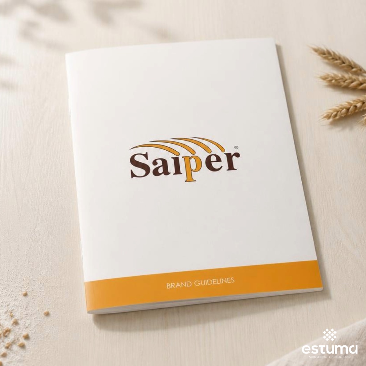 Identidad de marca ESTUMA Branding Marketing Publicidad 1 Saiper