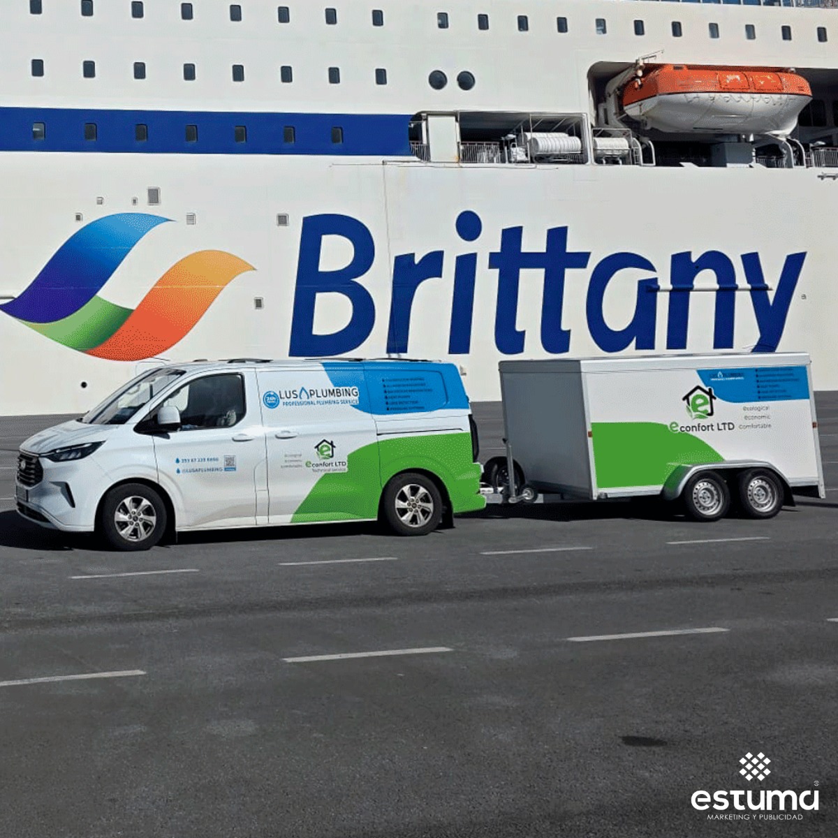 Identidad Visual ESTUMA Branding Marketing Publicidad 10 Parque movil