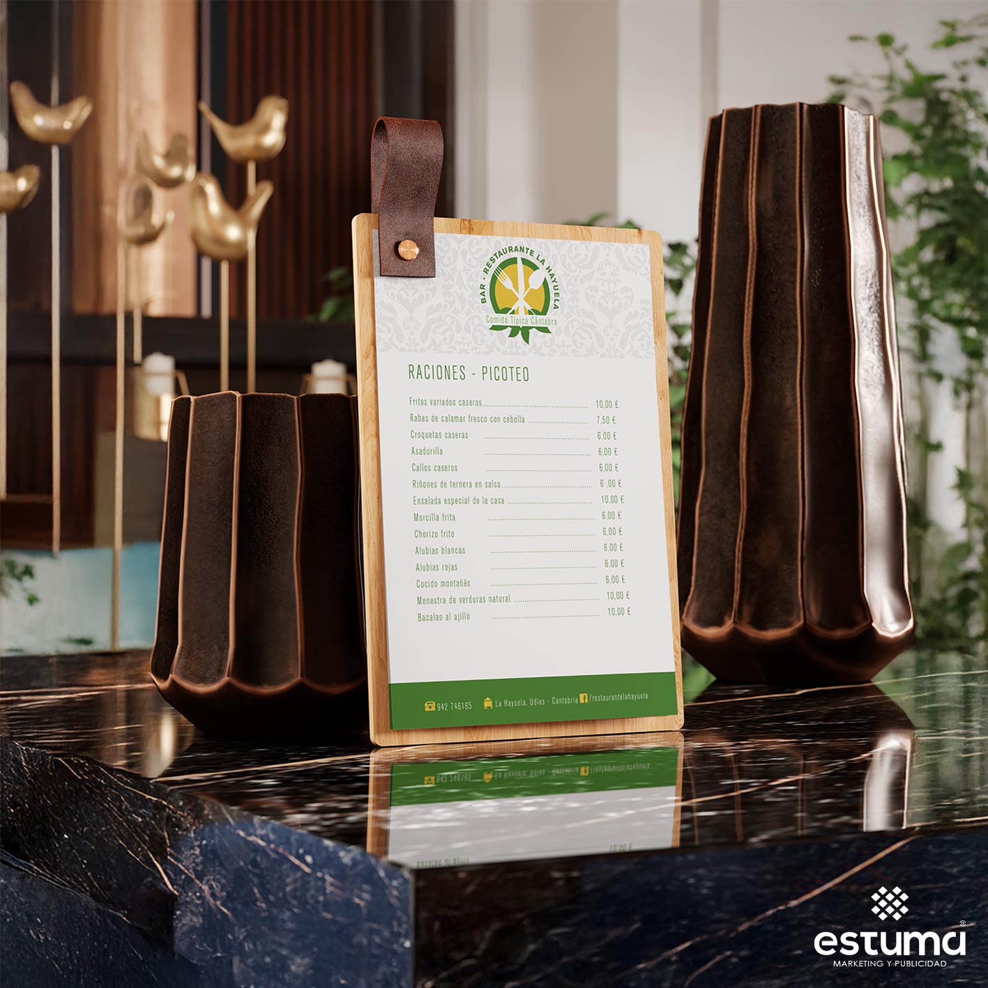Restaurante La Hayuela Branding Corporativo ESTUMA Agencia de marketing y publicidad SMM 1 1 3